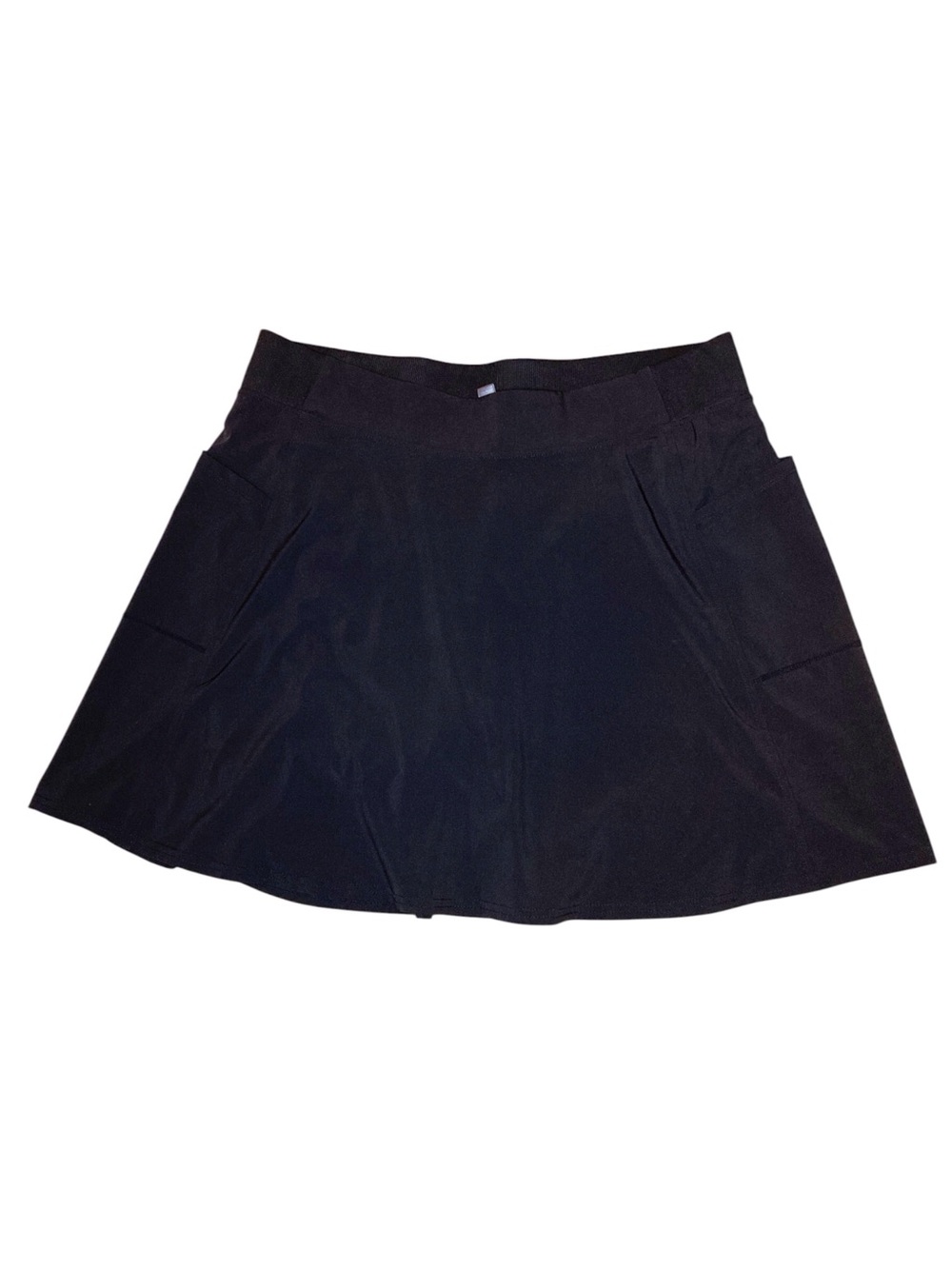 32 Degrees | Black Flyweight Woven Skort XL